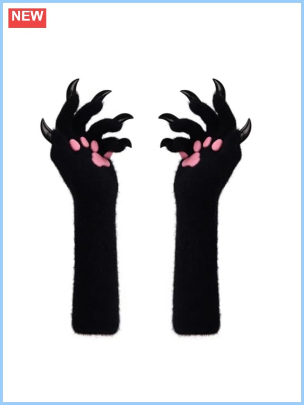 Animal Claw Gloves Cat Bear Fox Wolf Pads Cosplay Halloween Accessory